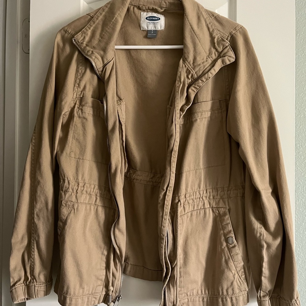 Old Navy beige jacket size S